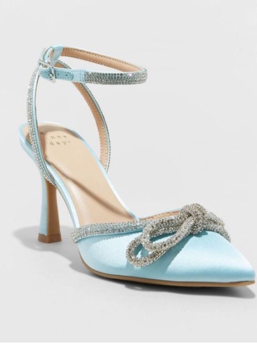 a new day Women's Carmin Bow Pumps - Blue / 7